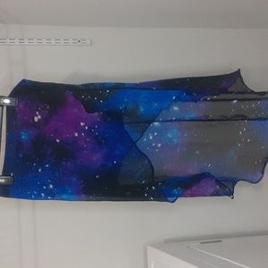 Forever 21 Galaxy Skirt